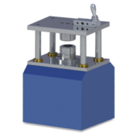 Pneumatic cylindrical battery packaging machine